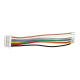 Silicone Micro JST-SH F 8 pin cable - JST-SH 8 pin contacts (50 mm)