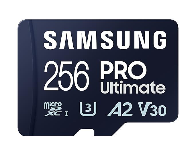 Карта памяти Samsung PRO Ultimate A2 MicroSDXC 256GB UHS-I V30 U3 R200/W130MB/s + USB кардридер