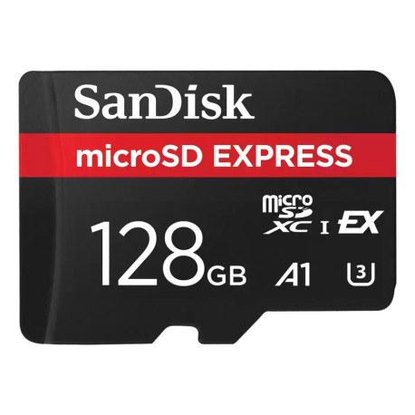 SanDisk EXPRESS A1 MicroSDXC 128GB UHS-I V30 U3 R880/W480MB/s Memory Card