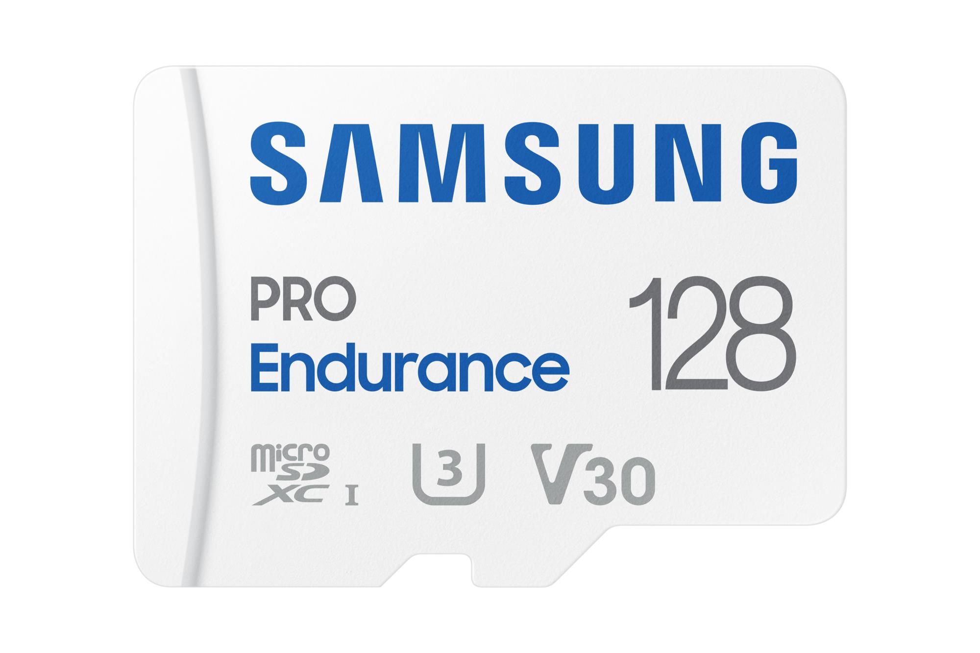Samsung PRO Endurance A2 MicroSDXC 128GB UHS-I V30 U3 R100/W40MB/s Memory Card