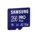 Карта памяти Samsung PRO Plus A2 MicroSDXC 256GB UHS-I V30 U3 R180/W130MB/s + USB кардридер