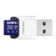 Карта памяти Samsung PRO Plus A2 MicroSDXC 256GB UHS-I V30 U3 R180/W130MB/s + USB кардридер