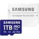 Memory card Samsung PRO Plus A2 MicroSDXC 1TB UHS-I V30 U3 R180/W130MB/s + SD