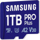 Memory card Samsung PRO Plus A2 MicroSDXC 1TB UHS-I V30 U3 R180/W130MB/s + SD