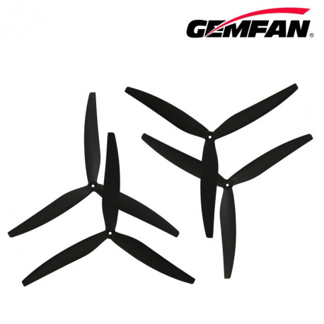 Пропелери GemFan 1507-3 нейлон армований карбоном 4шт 2CW+2CCW