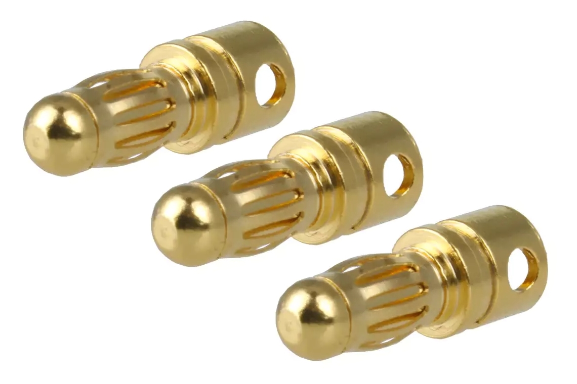 50 pcs - AMASS GC3510 3.5MM Male Connectors