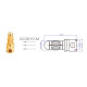 50 pcs - AMASS GC3510 3.5MM Male Connectors