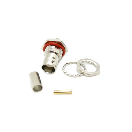 50 pcs - QJ Aoxun BNC-203 Male straight connectors (for RG58)