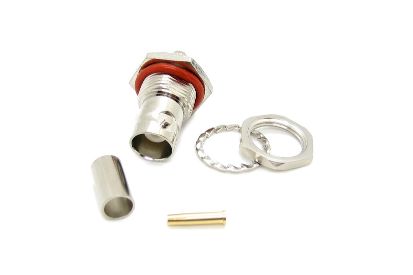 50 pcs - QJ Aoxun BNC-203 Male straight connectors (for RG58)