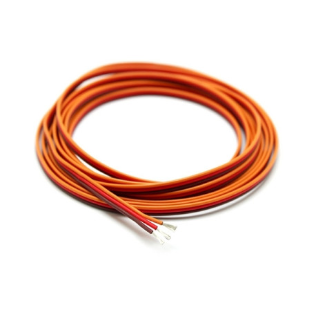 Сервопровід ПВХ QJ 26AWG плоский (JR), 1 метр