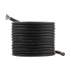 Silicone wire QJ 6 AWG (black), 1 meter