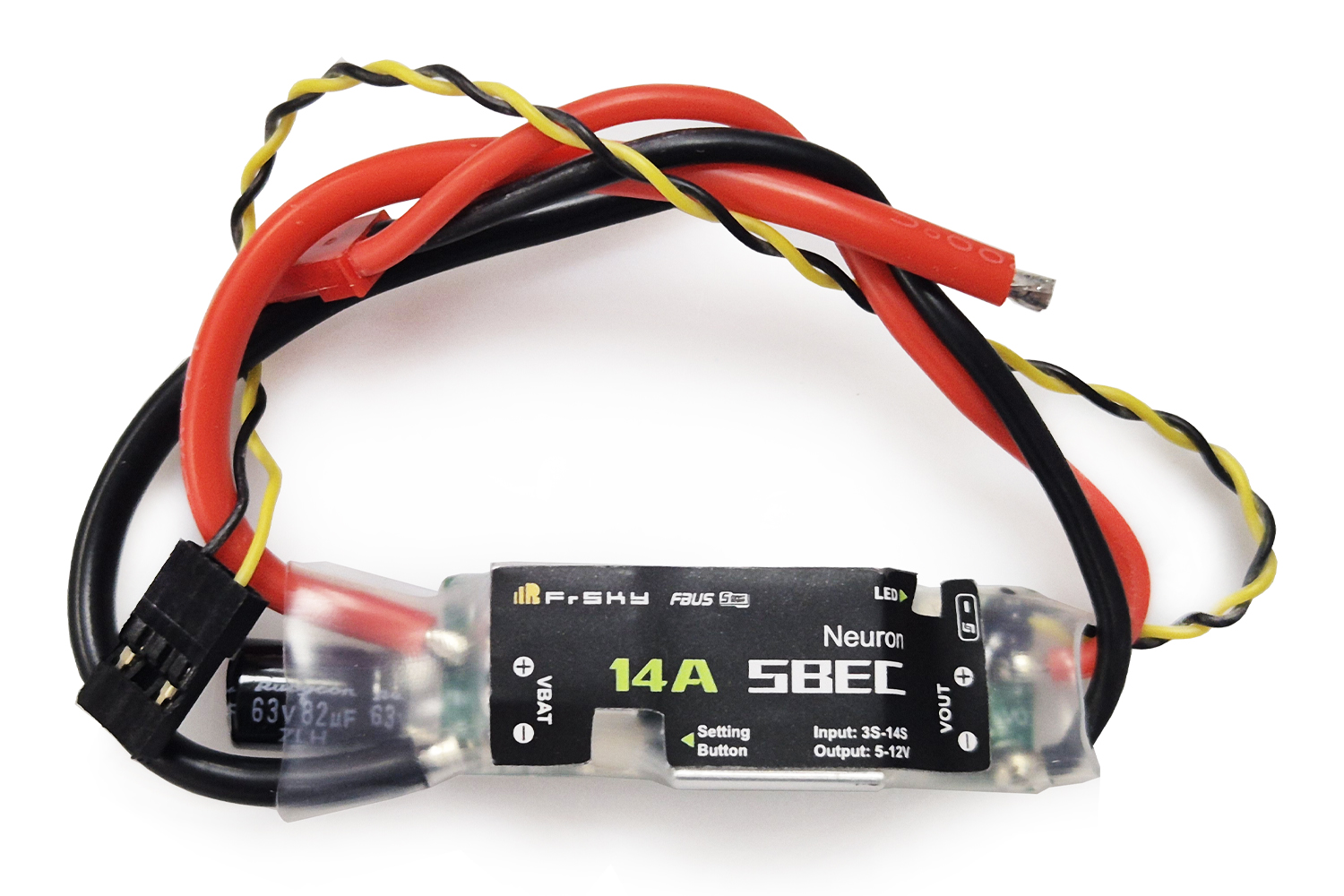 Регулятор питания FrSky Neuron SBEC 14A 4-14S  5.0/7.4/8.4/12V