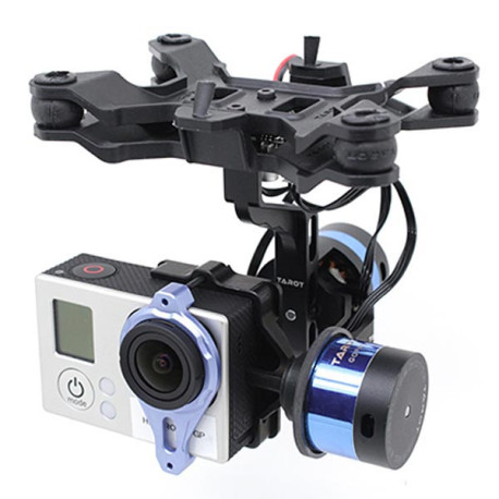 Tarot T-2D two-axis gimbal stabilized suspension for GoPro cameras (TL68A00)