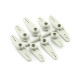 Haoye 25T Futaba servo horns, nylon, PowerHD set of 8 pieces.