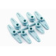 Haoye 23T JR Nylon Servo Arms, EMAX Set of 8 pieces