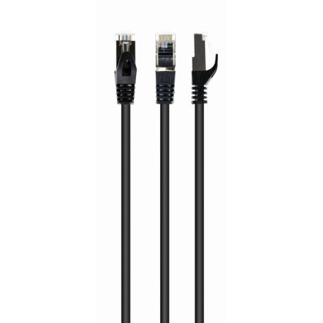 Патч-корд Cablexpert S/STP, литой, 50u" разъем с фиксатором, 30 м, черный