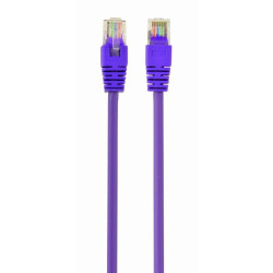 Патч-корд Cablexpert Cablexpert UTP, категория 5E, литой, 50u" разъем с фиксатором, 0.5 м, фиолетовый