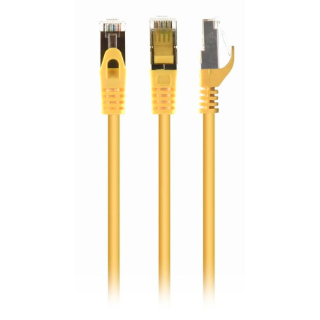 Патч-корд Cablexpert S/STP, литой, 50u" разъем с фиксатором, 2 м, желтый