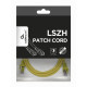 Patch cord Cablexpert S/STP, molded, 50u" plug with latch, 2 m, yellow