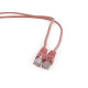 Patch cord Cablexpert UTP, category 5E, molded, 50u" plug with latch, 2 m, pink