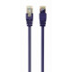 Patch cord Cablexpert FTP, category 6, molded, 50u" plug with latch, 2 m, purple