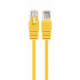 Patch cord Cablexpert FTP, category 6, molded, 50u" plug with strain relief, 2 m, yellow