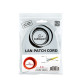 Patch cord Cablexpert UTP, category 6, molded, 50u" plug with latch, 2 m, yellow