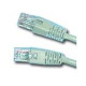 Patch cord Cablexpert UTP, category 5E, molded, 50u" plug with latch, 10 m, grey