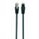 Патч-корд Cablexpert FTP, литой, 50u" разъем с фиксатором, 1 м, черный