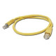 Patch cord Cablexpert UTP, category 5E, molded, 50u" plug with latch, 3m, yellow