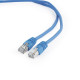 Patch cord Cablexpert FTP, category 6, molded, 50u" plug with latch, 0.5 m, blue