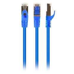 Патч-корд Cablexpert S/STP, литой, 50u" разъем с фиксатором, 1,5 м, синий