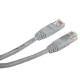 Patch cord Cablexpert UTP, category 5E, molded, 50u" plug with latch, 15m, grey