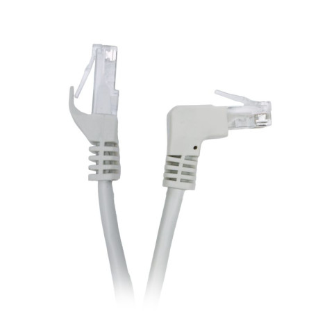 Patch cord Cablexpert UTP, category 5E, molded, 50u" plug with latch, 0.7 m, gray