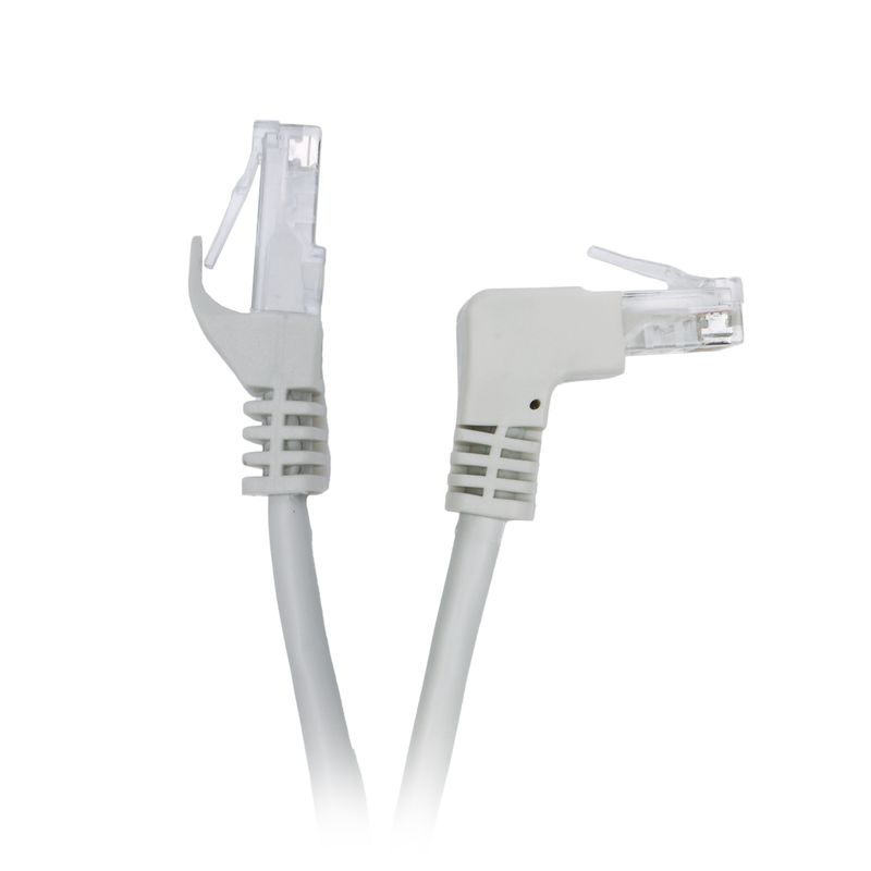 Patch cord Cablexpert UTP, category 5E, molded, 50u" plug with latch, 0.7 m, gray