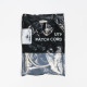 Patch cord Cablexpert UTP, category 5E, molded, 50u" plug with latch, 0.7 m, gray