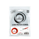Patch cord Cablexpert UTP, category 6, molded, 50u" plug with latch, 2 m, red