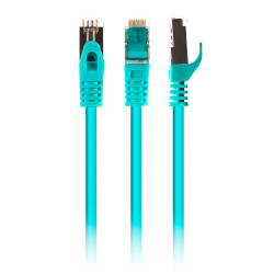 Патч-корд Cablexpert S/STP, литой, 50u" разъем с фиксатором, 0.5 м, зеленый
