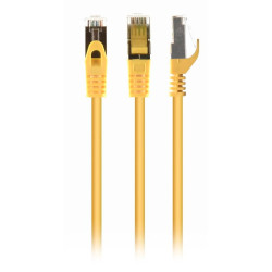 Патч-корд Cablexpert S/STP, литой, 50u" разъем с фиксатором, 1 м, желтый