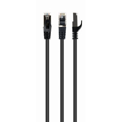 Патч корд Cablexpert S/STP, литий, 50u" штекер із фіксатором, 10 м, чорний (PP6A-LSZHCU-BK-10M)