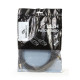 Patch cord Cablexpert S/STP, molded, 50u" plug with latch, 2 m, black (PP8-LSZHCU-BK-2M)