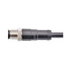 Коннектор M12 CAZN M12-P4D-MWA-2PU-S