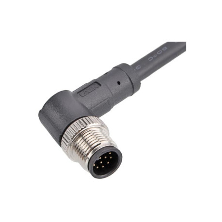 Коннектор M12 CAZN M12-P4D-MWD-2PU-S