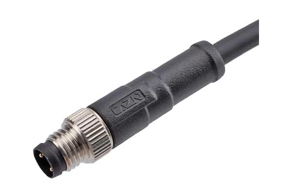 Коннектор M8 CAZN M8-P4A-MWA-2PU-S