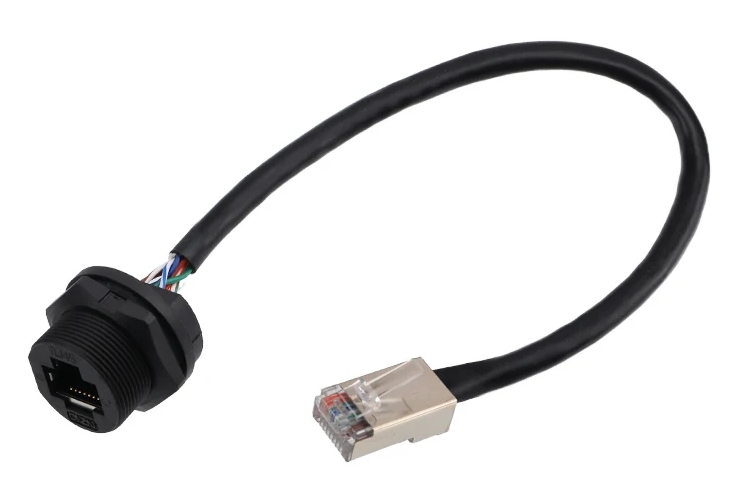Коннектор CAZN RJ45-TF1-F/RJ45-M-0.3M