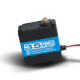 Сервопривод двухосевой безякорный стандарт 60г DSServo Coreless RDS3235 35кг/0,11сек/7.4В 25T цифровой (180)