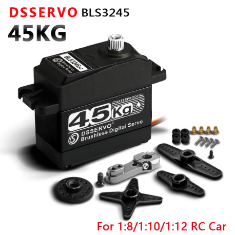 Сервопривід безколекторний стандарт 60г DSServo BLS3245 BLDC 45кг/0,11сек/8.4В цифровий IP66 (270)
