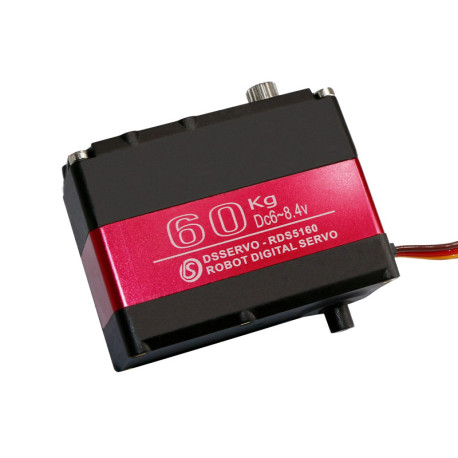 Сервопривод двухосевой стандарт 165г DSServo RDS5160 60кг/0,13сек/8.4В цифровой (180)