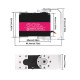 Сервопривод двухосевой стандарт 165г DSServo RDS5160 60кг/0,13сек/8.4В цифровой (180)