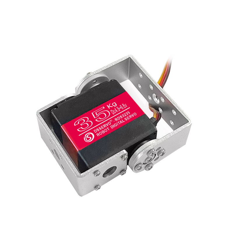 Сервопривод двухосевой стандарт 60г DSServo RDS3235 35кг/0,12сек/6,8В 25T цифровой IP66 (180)